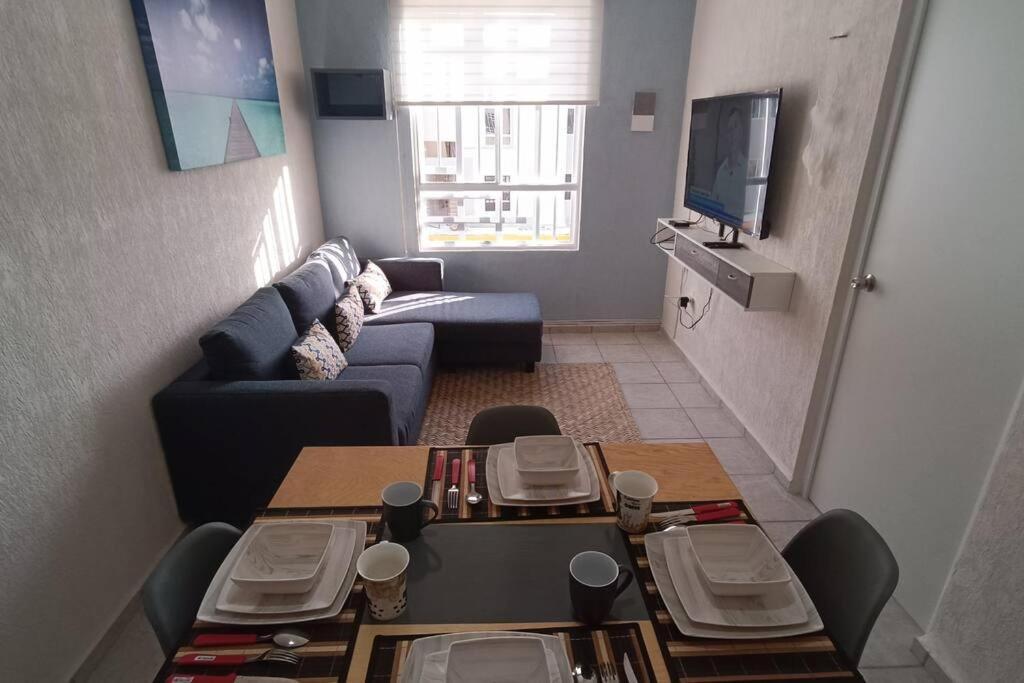 Apartment Vive Departamento De 2br Con Alberca, Cerca De Cenotes Y Aeropuerto Tulum