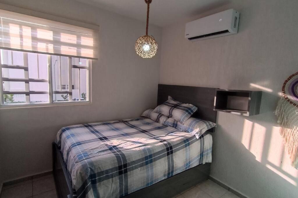 Vive Departamento De 2br Con Alberca, Cerca De Cenotes Y Aeropuerto *