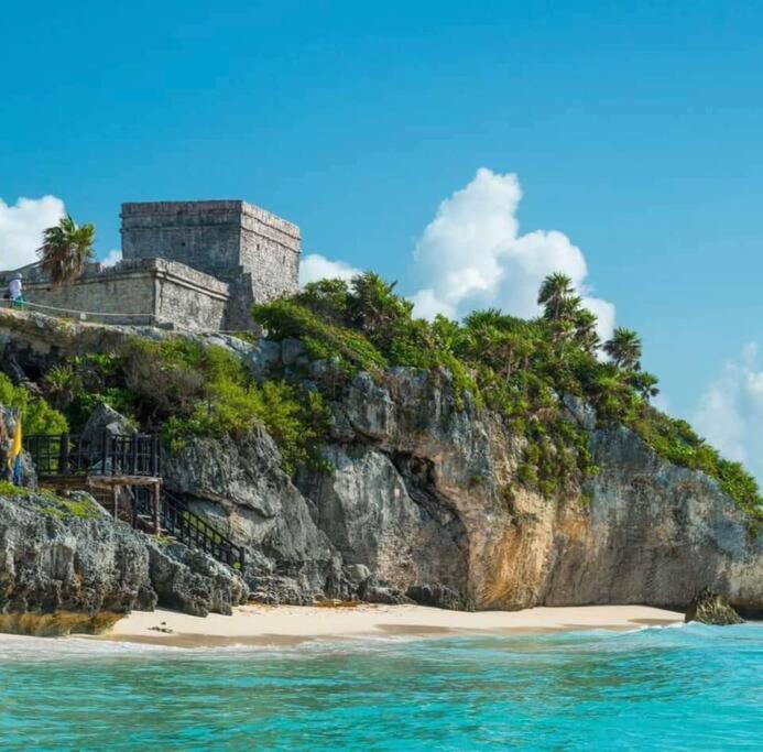 Apartamento Vive Departamento De 2br Con Alberca, Cerca De Cenotes Y Aeropuerto